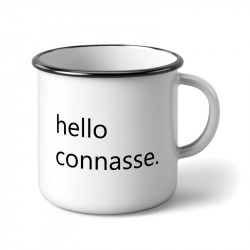 Mug : hello connasse.