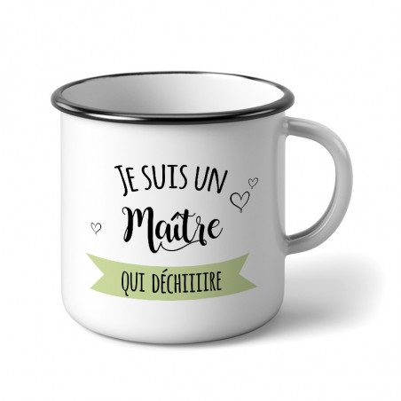 Mug : Je suis un maître qui déchire (vert)