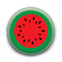 Badge : Pastèque ronde