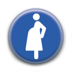 Badge : Femme enceinte