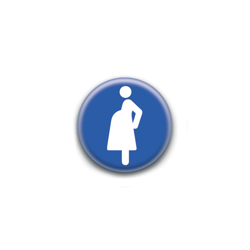 Badge : Femme enceinte