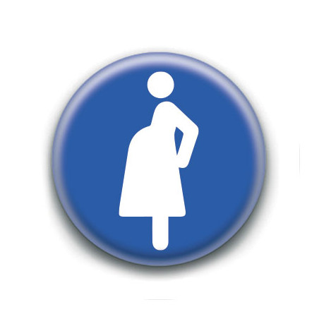 Badge : Femme enceinte