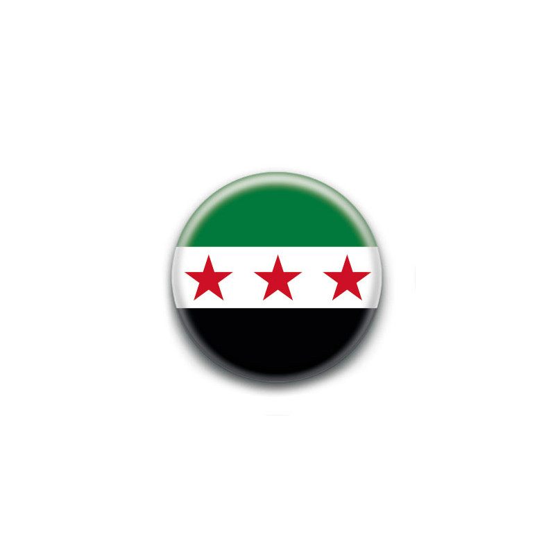 Badge : Drapeau de la révolution syrienne