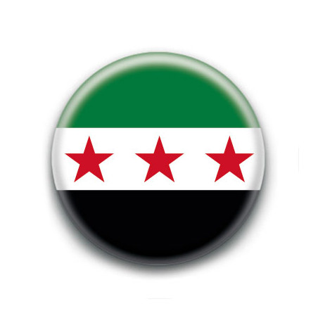 Badge : Drapeau de la révolution syrienne