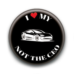 Badge : I love my Tesla not the CEO