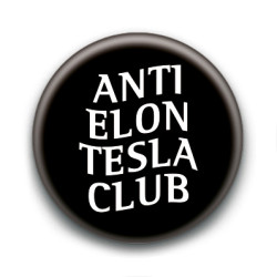 Badge : Anti Elon Tesla Club