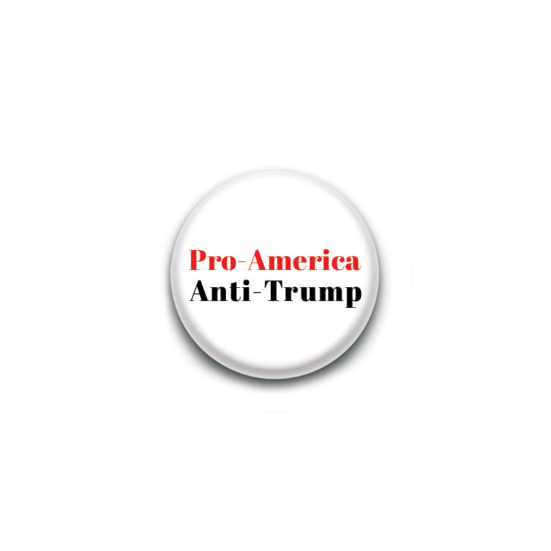 Badge : Pro-America Anti-Trump