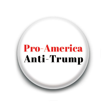 Badge : Pro-America Anti-Trump