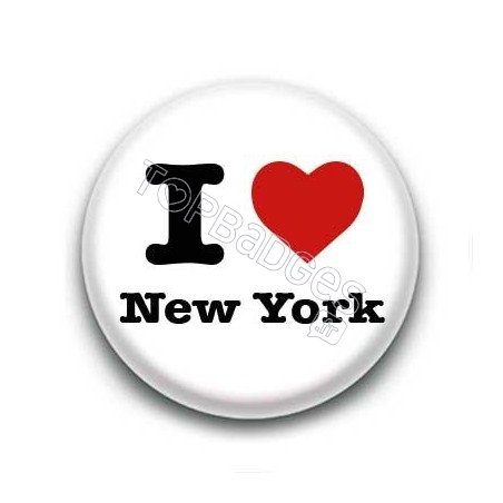 Badge I Love New York