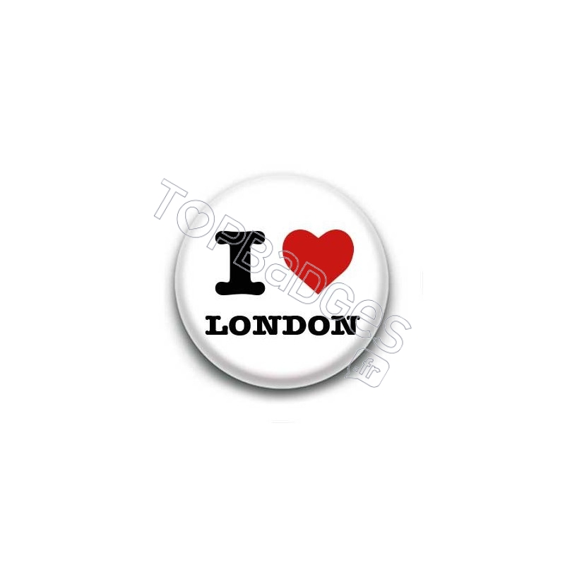 Badge I Love London