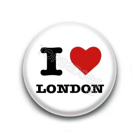 Badge I Love London