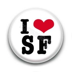 Badge I love SF