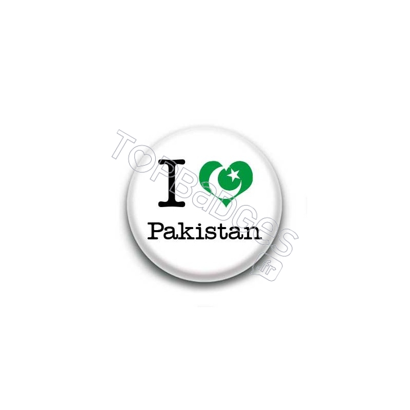 Badge I Love Pakistan