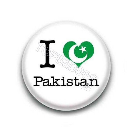 Badge I Love Pakistan