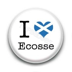 Badge I Love Ecosse