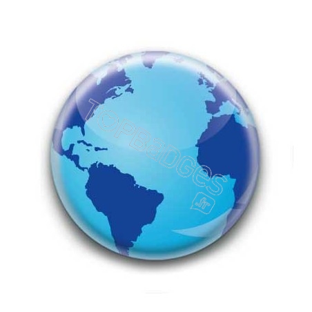 Badge Globe 2