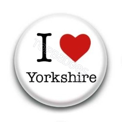 Badge I Love Yorkshire