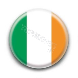 Badge drapeau Irlande