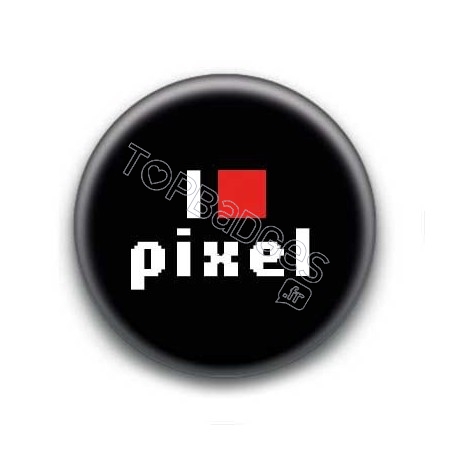 Badge I Love Pixel