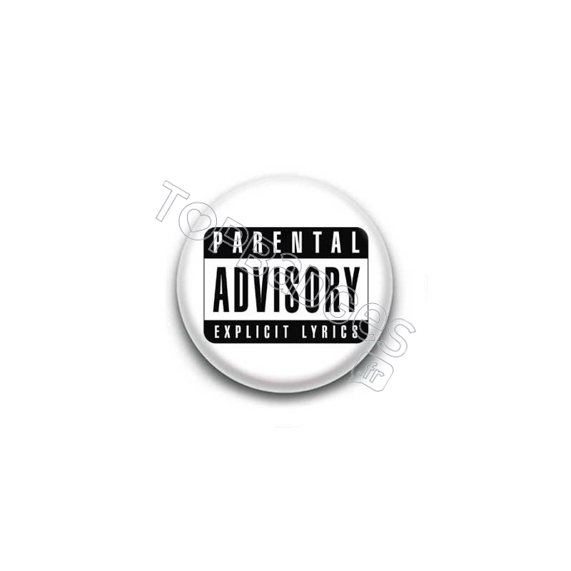 Badge Parental Advisory Explicit Lyrics