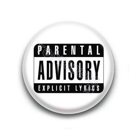 Badge Parental Advisory Explicit Lyrics