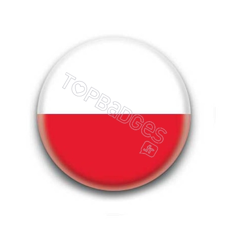 Badge Drapeau Pologne