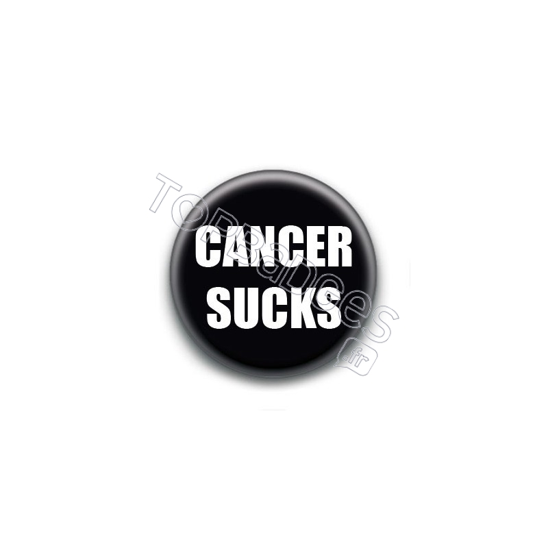 Badge Cancer Sucks