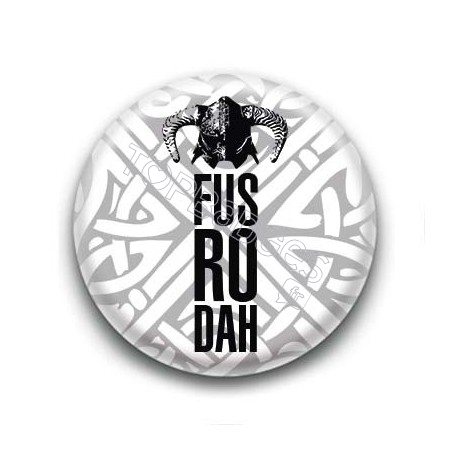 Badge Skyrim - Fus Ro Dah