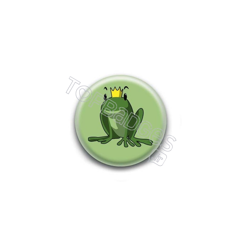 Badge Grenouille Charmante