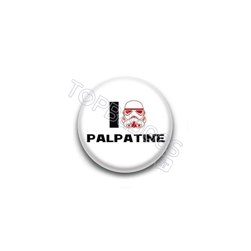 Badge I Love Palpatine