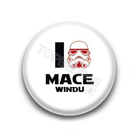 Badge I Love Mace Windu