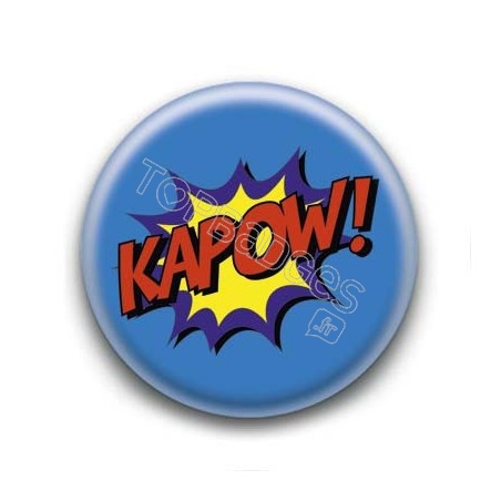 Badge Kapow Super Héros 