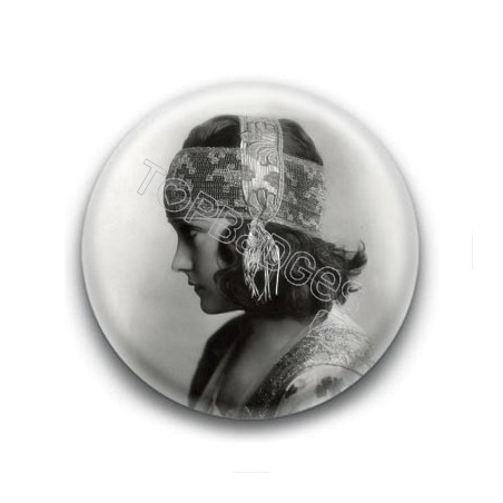 Badge : Actrice Gloria Swanson