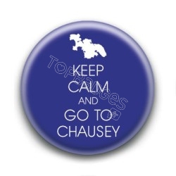 Badge Keep calm and go to Chausey