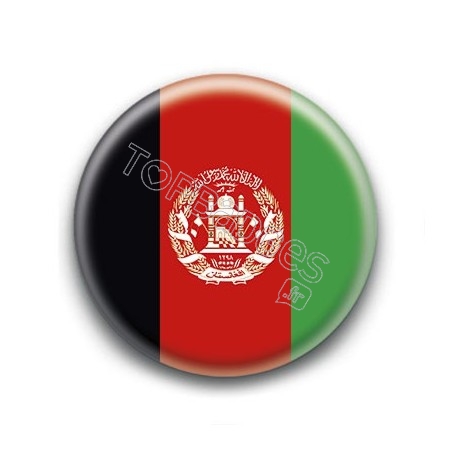 Badge Drapeau Afghanistan