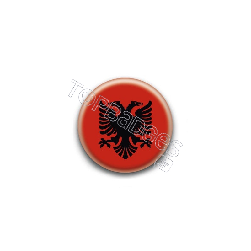 Badge Drapeau Albanie