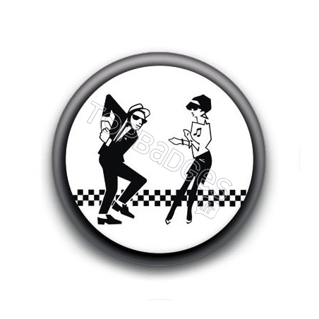 Badge Ska Couple