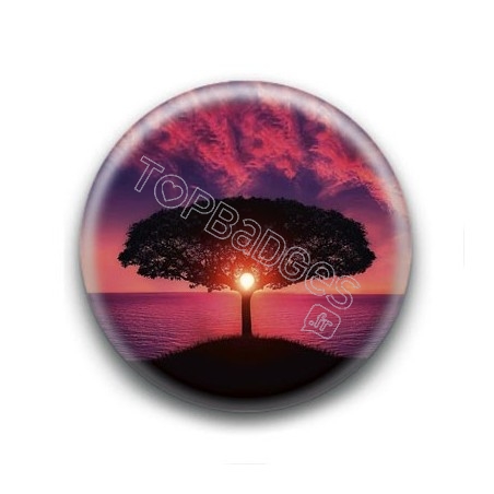 Badge Arbre Solaire