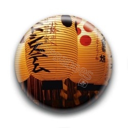 Badge : Lampions japonais