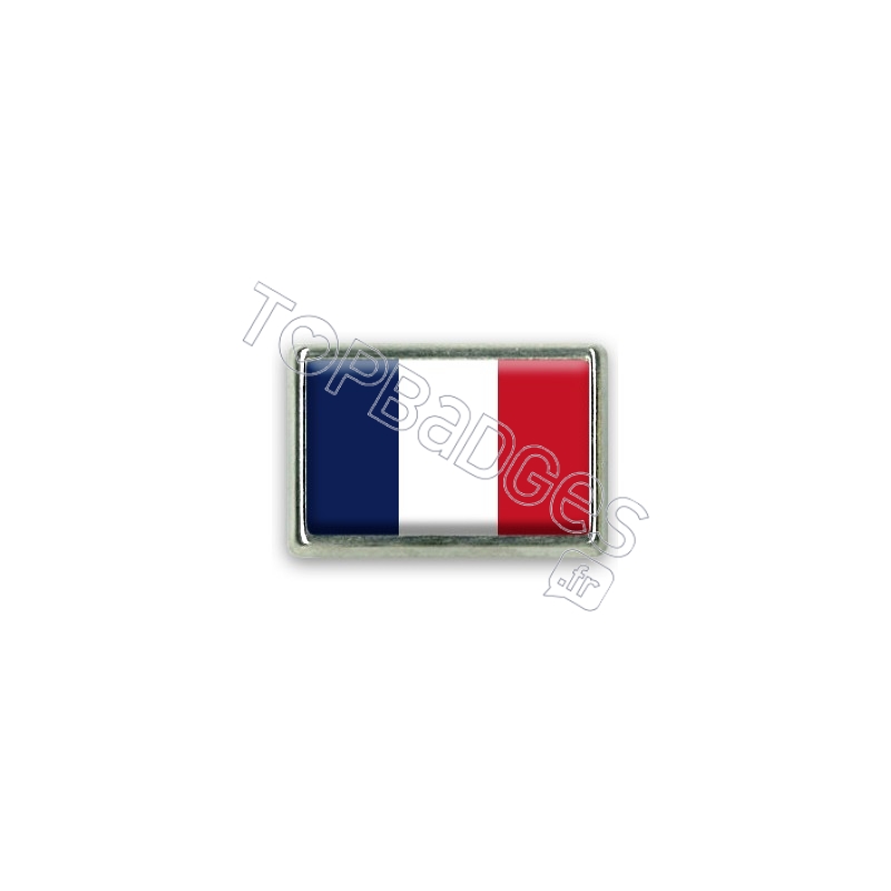 Pins Drapeau Francais revisité - Pins France Bleu Blanc Rouge - Emblême  France Coq