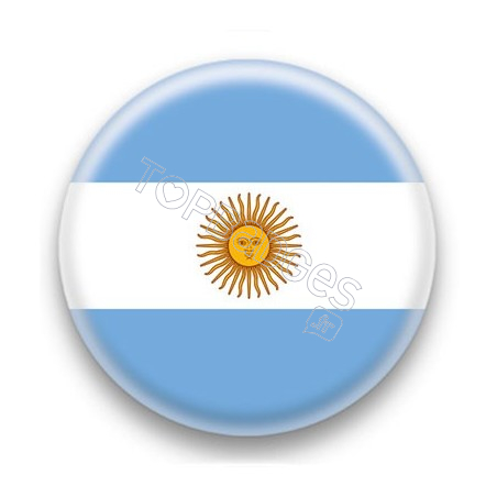 Badge Drapeau Argentine