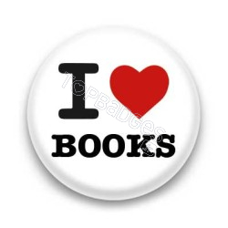 Badge I Love Books