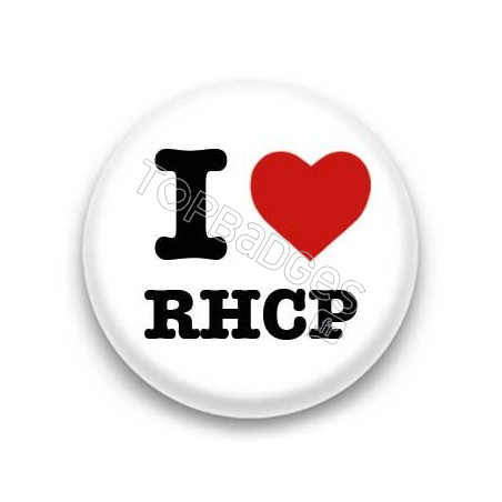 Badge I Love RHCP