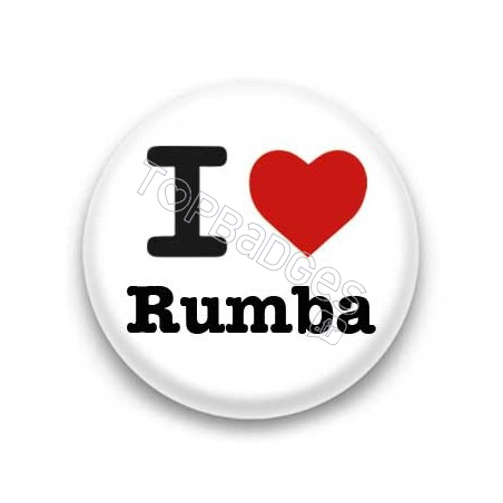 Badge I Love rumba