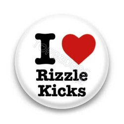 Badge I Love rizzle kicks