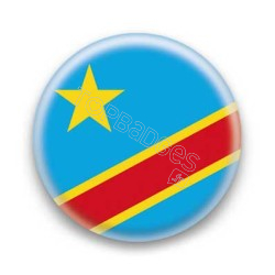 Badge Drapeau République Démocratique du Congo