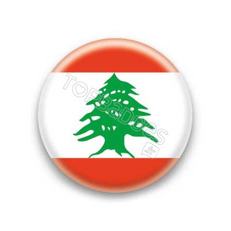 Badge Drapeau du Liban