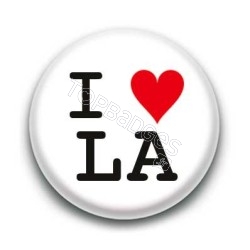 Badge I Love LA