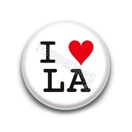 Badge I Love LA