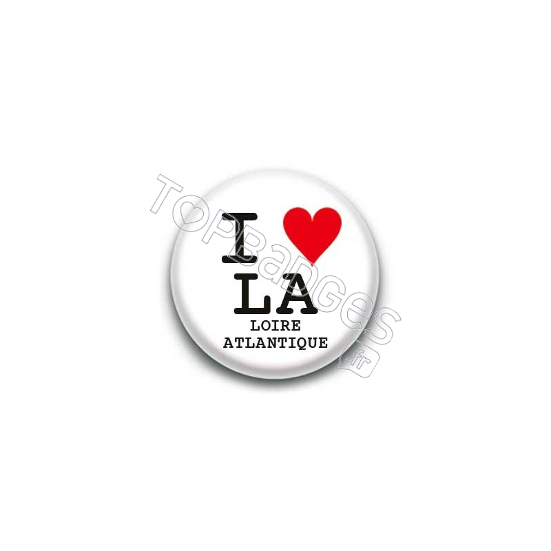 Badge I Love Loire Atlantique